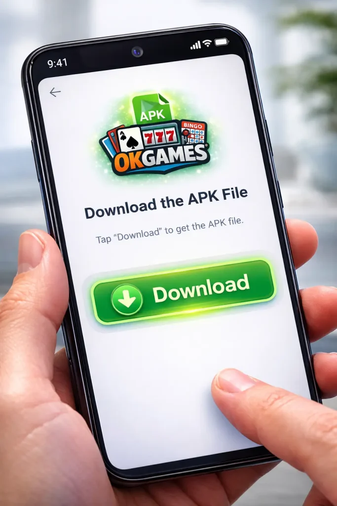 okgames download the APK File