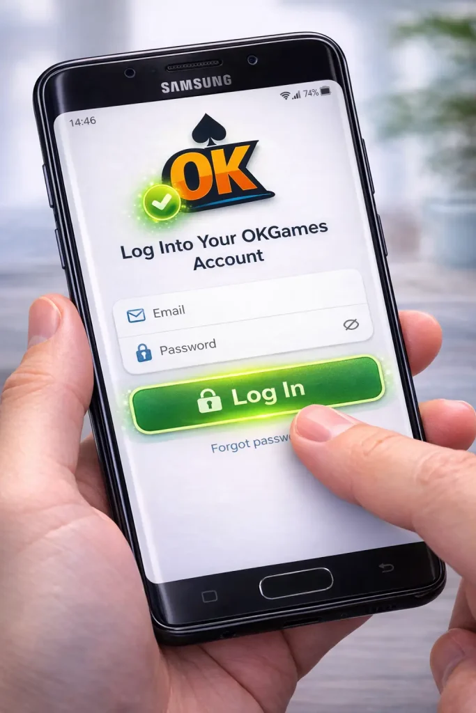 Log Into Your OKGames Account