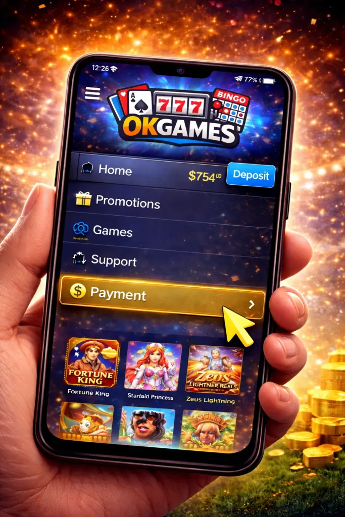 okgames gcash withdrawal