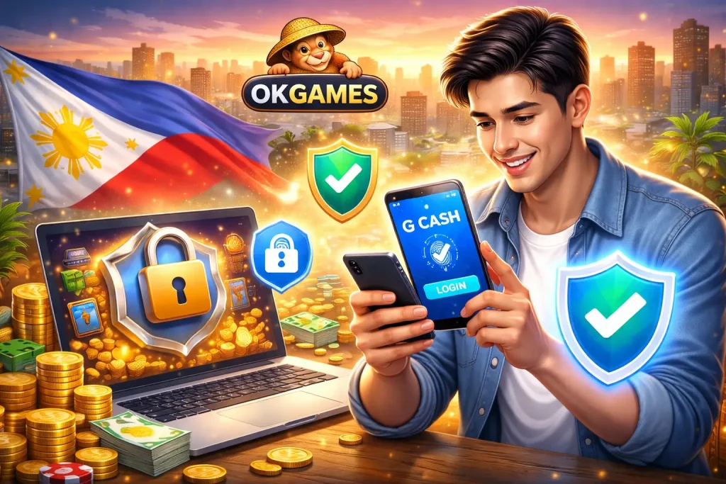OkGames GCash Login