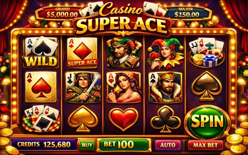 play at casino super ace slot
