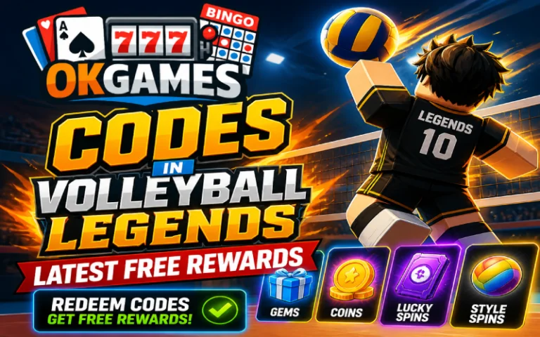 codes in volleyball legends
